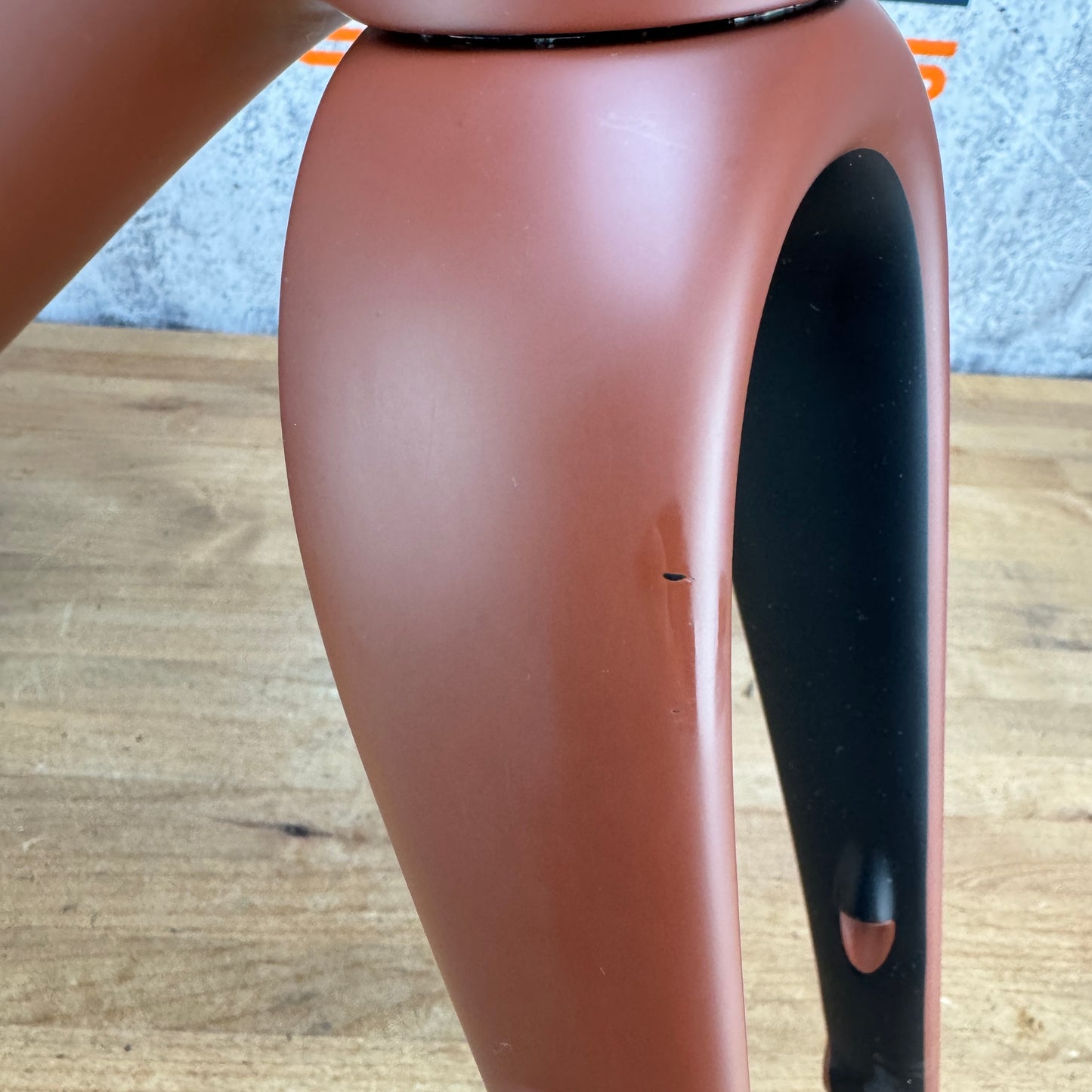 Low Mile! 2024 Enve MOG 56cm Carbon Teracotta UDH Gravel Disc Frameset 700c