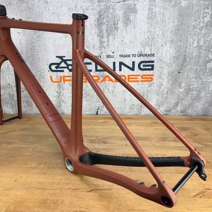 Low Mile! 2024 Enve MOG 56cm Carbon Teracotta UDH Gravel Disc Frameset 700c