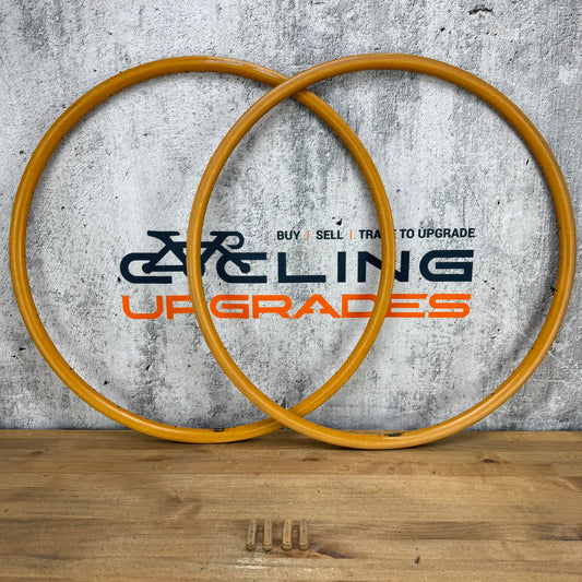 Cericho Ghisallo Ultimate Sprinter 22mm 36h Clincher Wooden Rims 455g Each