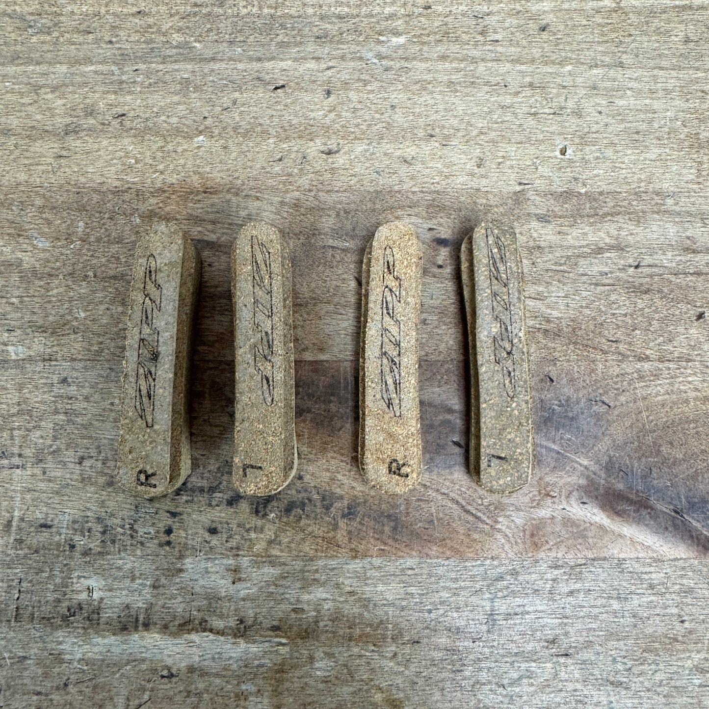 Cericho Ghisallo Ultimate Sprinter 22mm 36h Clincher Wooden Rims 455g Each