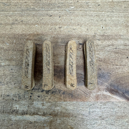 Cericho Ghisallo Ultimate Sprinter 22mm 36h Clincher Wooden Rims 455g Each