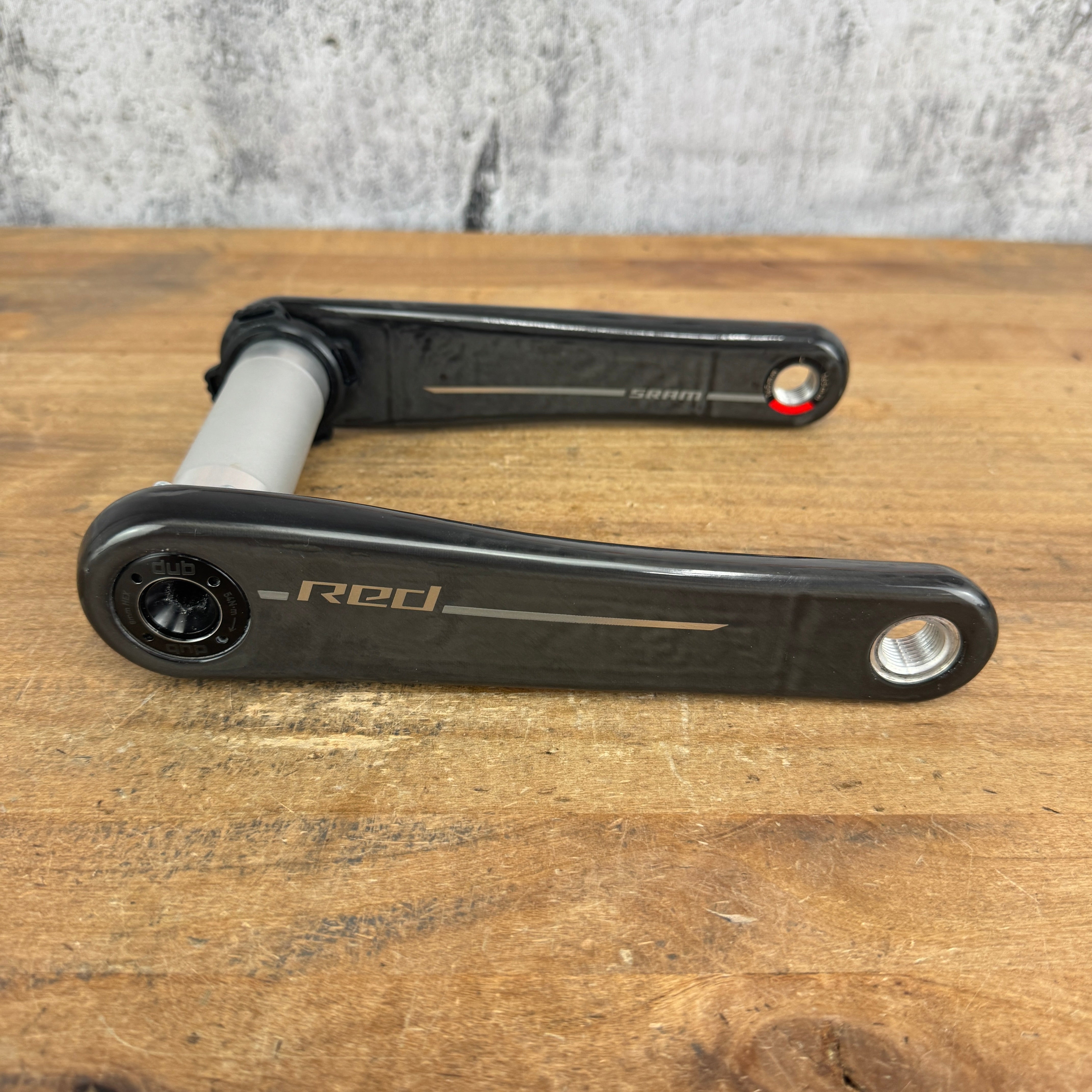 SRAM RED AXS Crankarm Assembly (Natural Carbon) (DUB) (E1