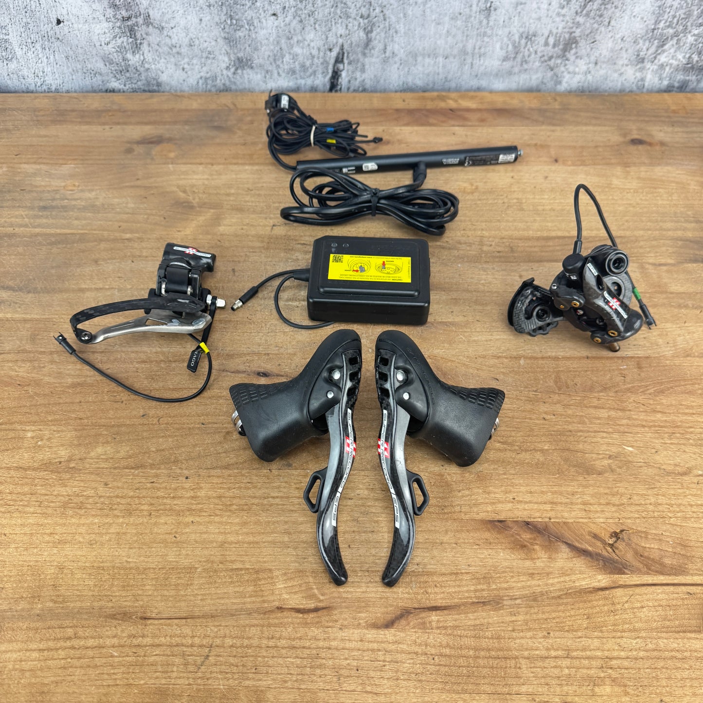 Low Mile! Campagnolo Super Record 11 EPS 11-Speed Rim Brake Mini Groupset