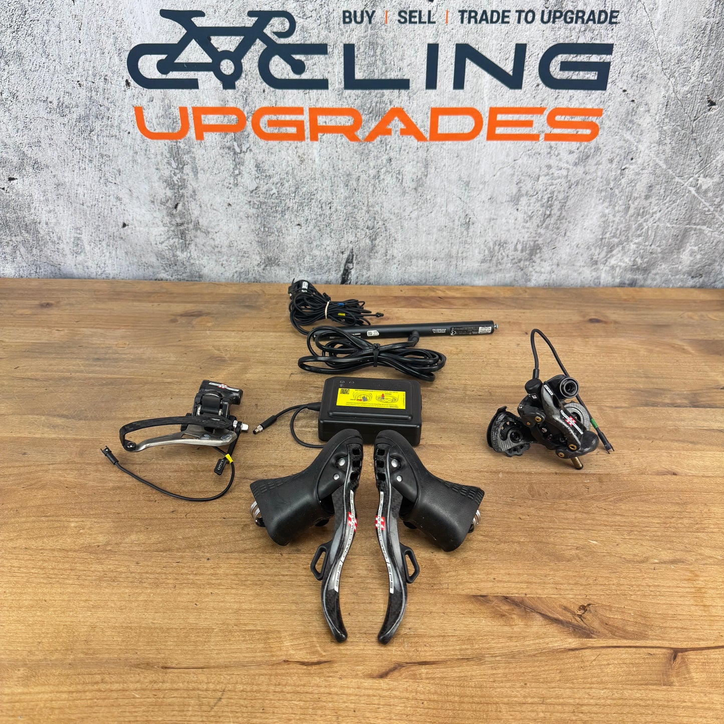 Low Mile! Campagnolo Super Record 11 EPS 11-Speed Rim Brake Mini Groupset