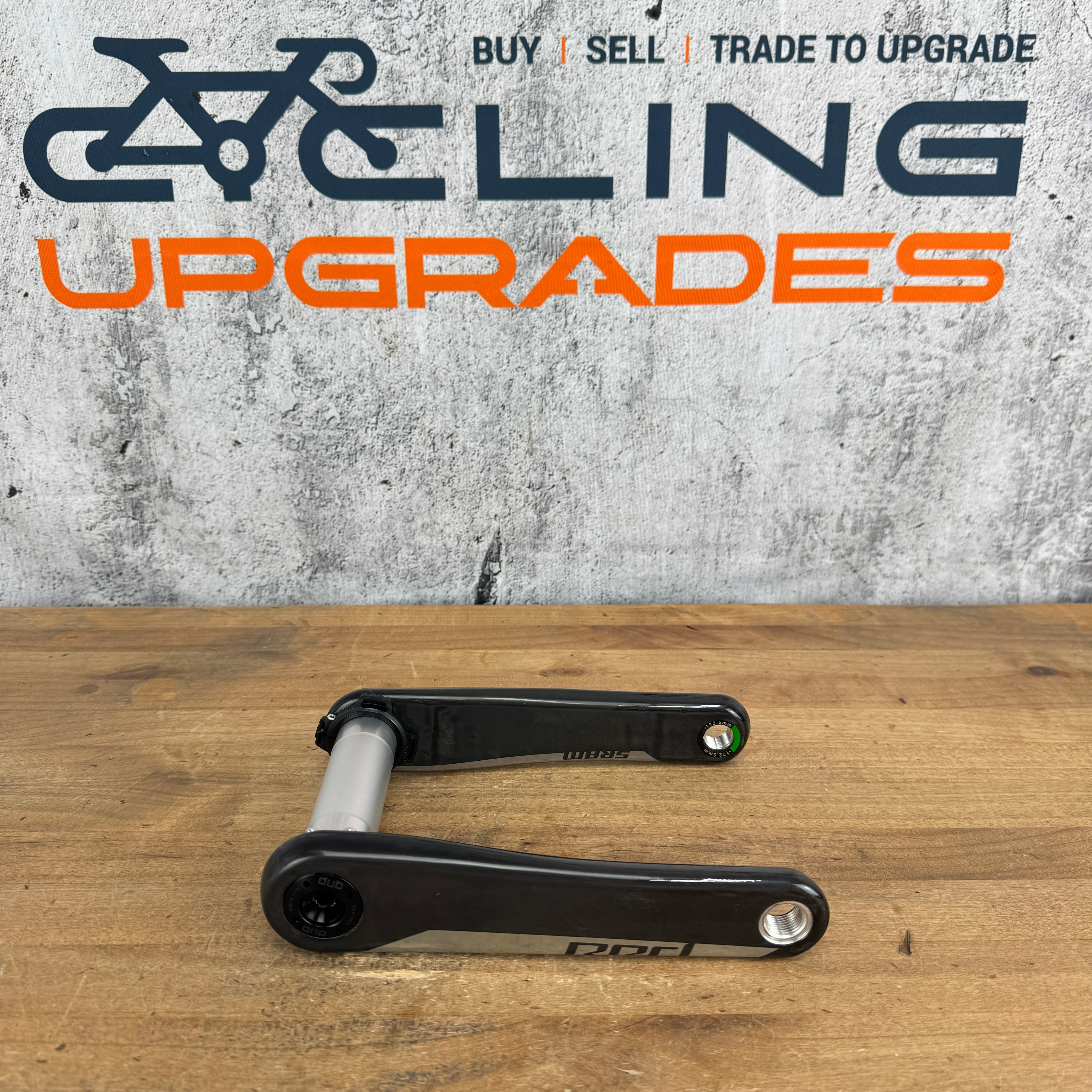 Low Mile! SRAM Red AXS D1 172.5mm Carbon DUB SL Crank Arms