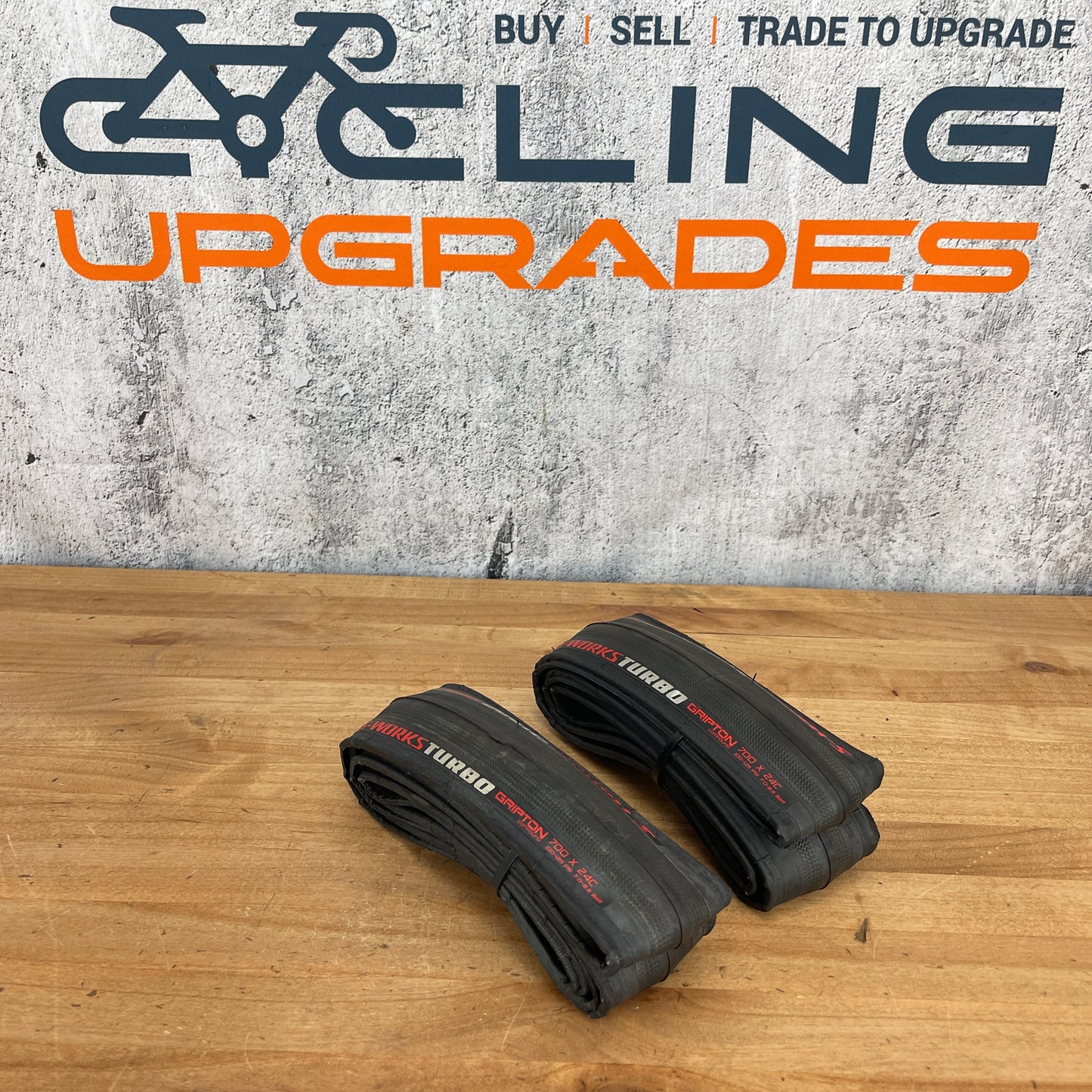 New! Pair Specialized S-Works Turbo Gripton 700c x 24mm Clincher Road Bike Tires
