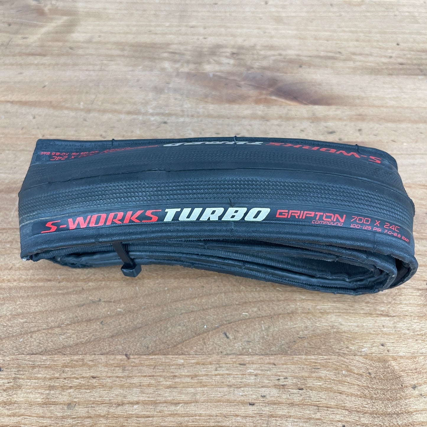 New! Specialized S-Works Turbo Gripton 700c x 24mm Single Clincher Tire