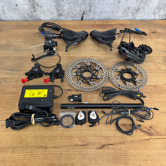 Low Mile! Campagnolo Super Record 12 EPS Electronic 12-Speed Disc Mini Groupset