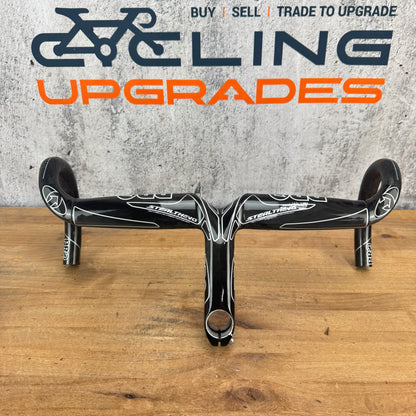 Low Mile! Shimano Pro Stealth Evo Carbon 44cm x 130mm Integrated Handlebar 400g