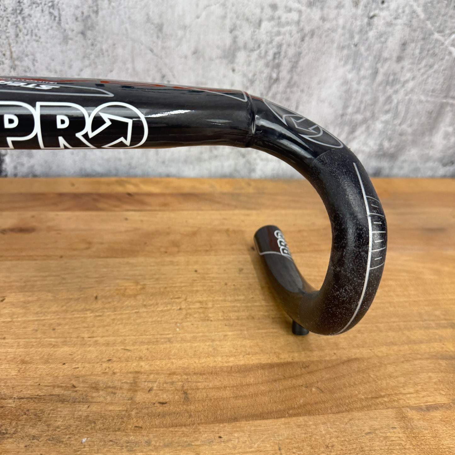 Low Mile! Shimano Pro Stealth Evo Carbon 44cm x 130mm Integrated Handlebar 400g