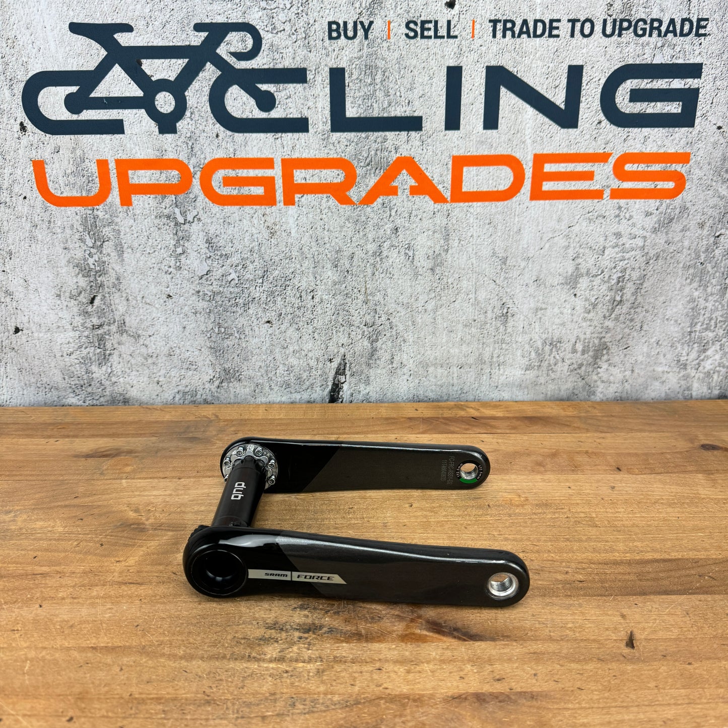 New Takeoff! SRAM Force AXS D2 172.5mm 8-Bolt Mount DUB Spindle Carbon Crankset