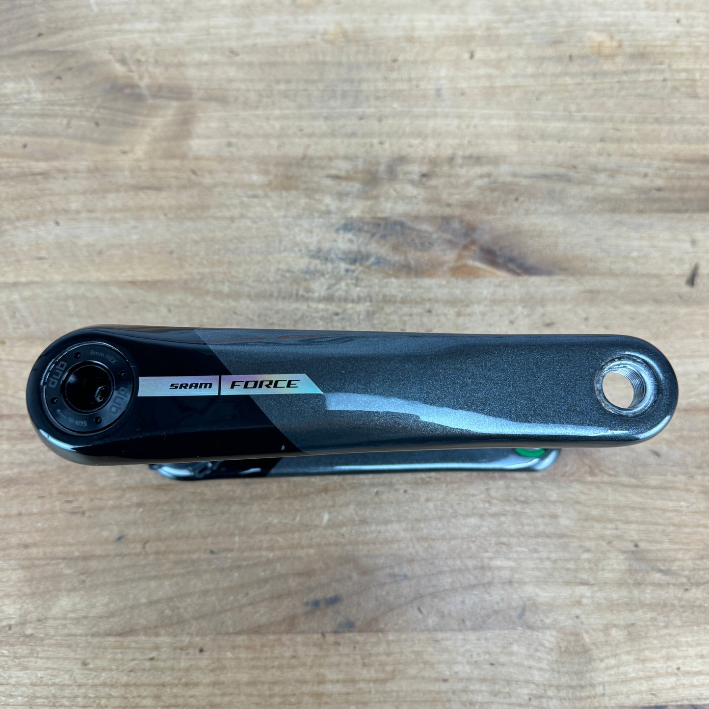 New Takeoff! SRAM Force AXS D2 172.5mm 8-Bolt Mount DUB Spindle Carbon Crankset