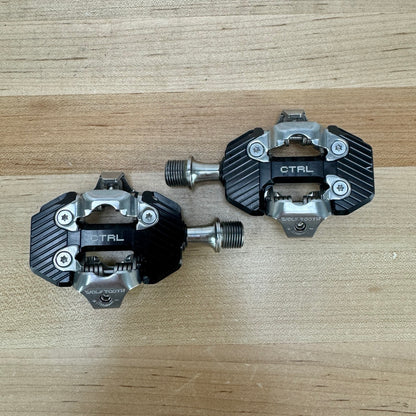 Ridden Once! Wolf Tooth CTRL Trail Mountain/Gravel Bike Pedals w/ Cleats 328g