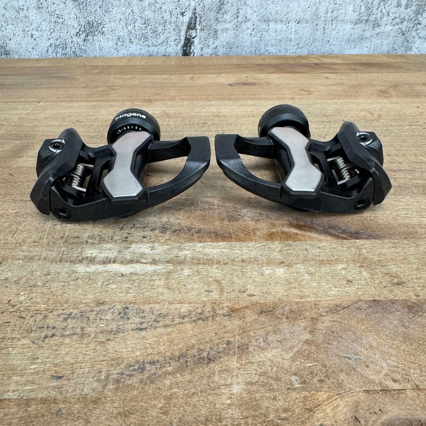 Low Mile! Magene P715k Dual Sided Look Keo Clipless Bike Power Pedals 314g