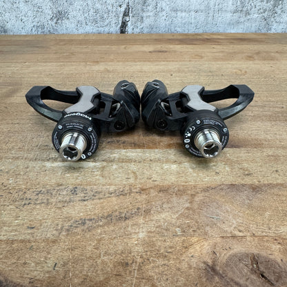 Low Mile! Magene P715k Dual Sided Look Keo Clipless Bike Power Pedals 314g