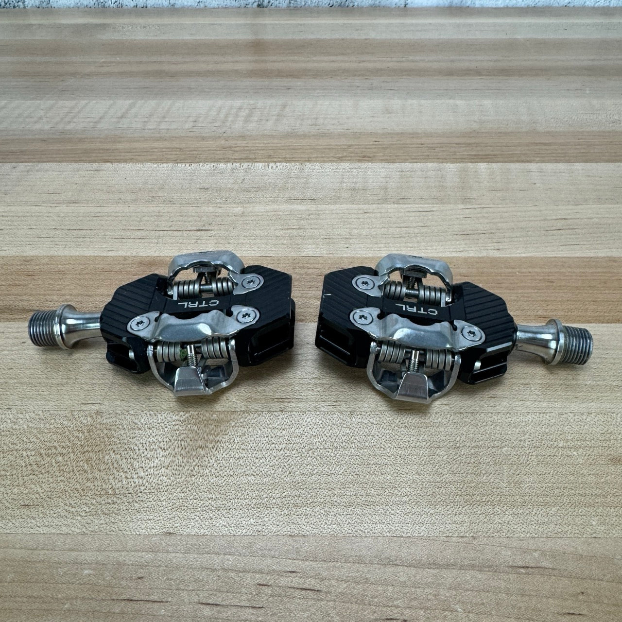 Ridden Once! Wolf Tooth CTRL Trail Mountain/Gravel Bike Pedals w/ Cleats 328g
