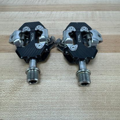 Ridden Once! Wolf Tooth CTRL Trail Mountain/Gravel Bike Pedals w/ Cleats 328g