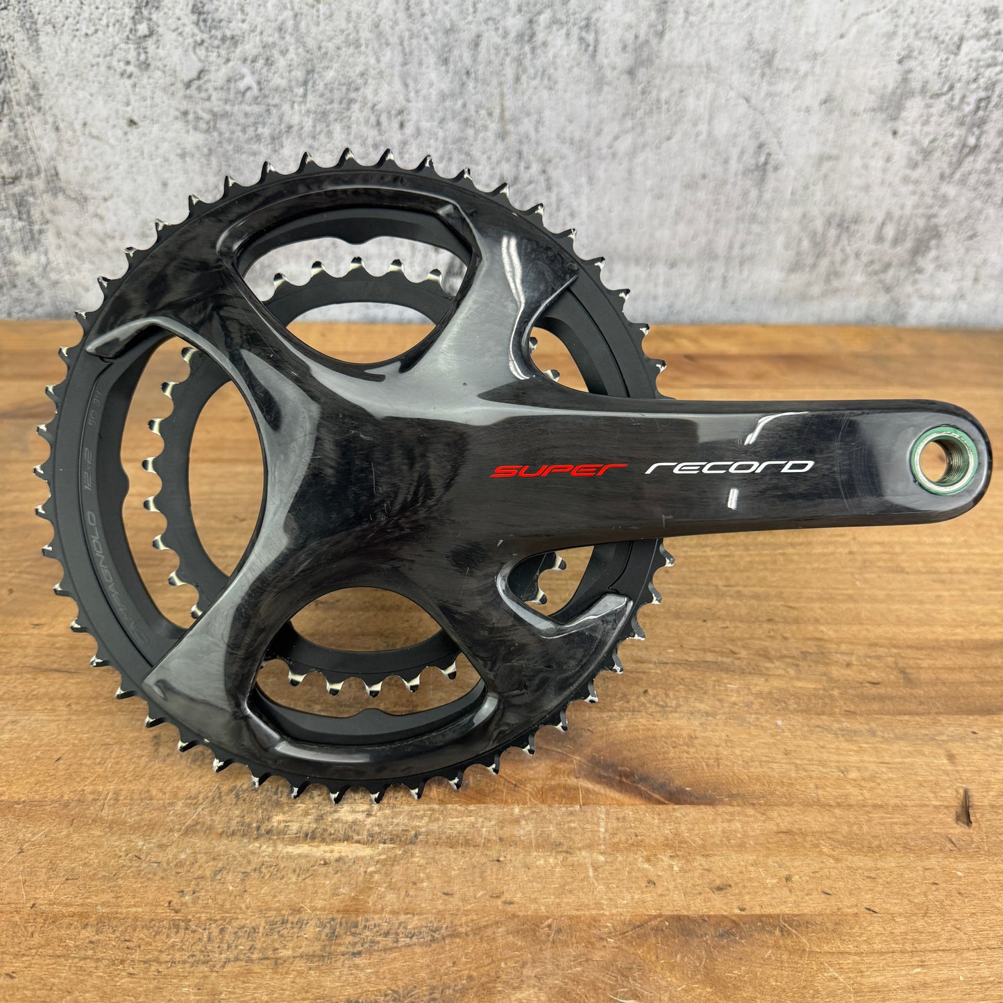 Low Mile! Campagnolo Super Record 12 Carbon 172.5mm 50/34t 12-Speed Crankset