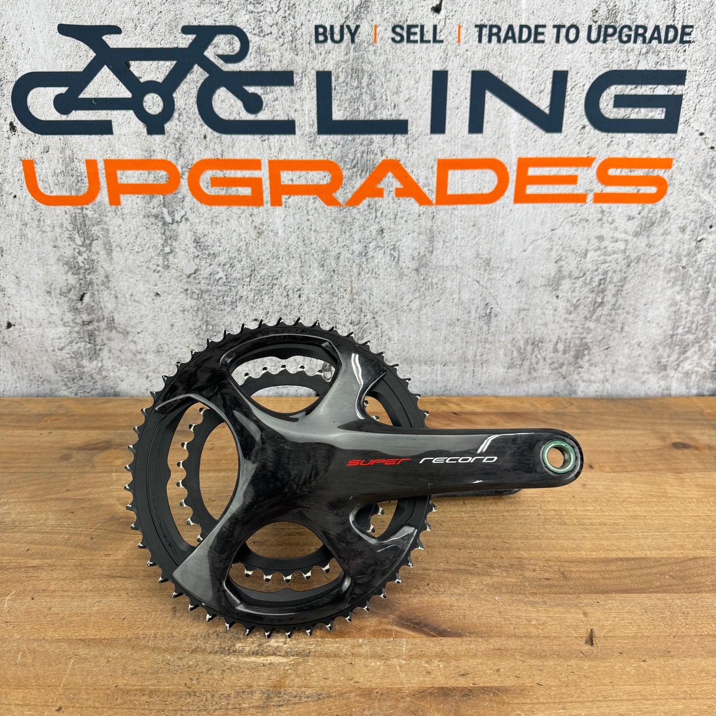 Low Mile! Campagnolo Super Record 12 Carbon 172.5mm 50/34t 12-Speed Crankset