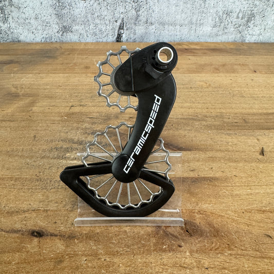 Low Mile! CeramicSpeed 3D Printed Ti OSPW Campagnolo 12 EPS Derailleur Cage 13x19