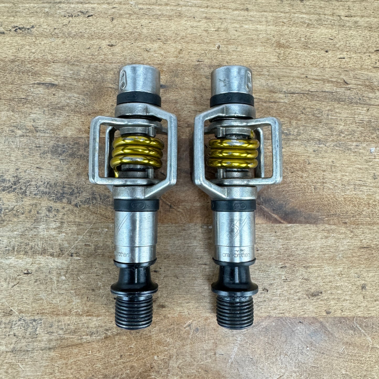 Crankbrothers Eggbeater 3 Steel 4-Sided Entry Clipless Pedals No Cleats 280g