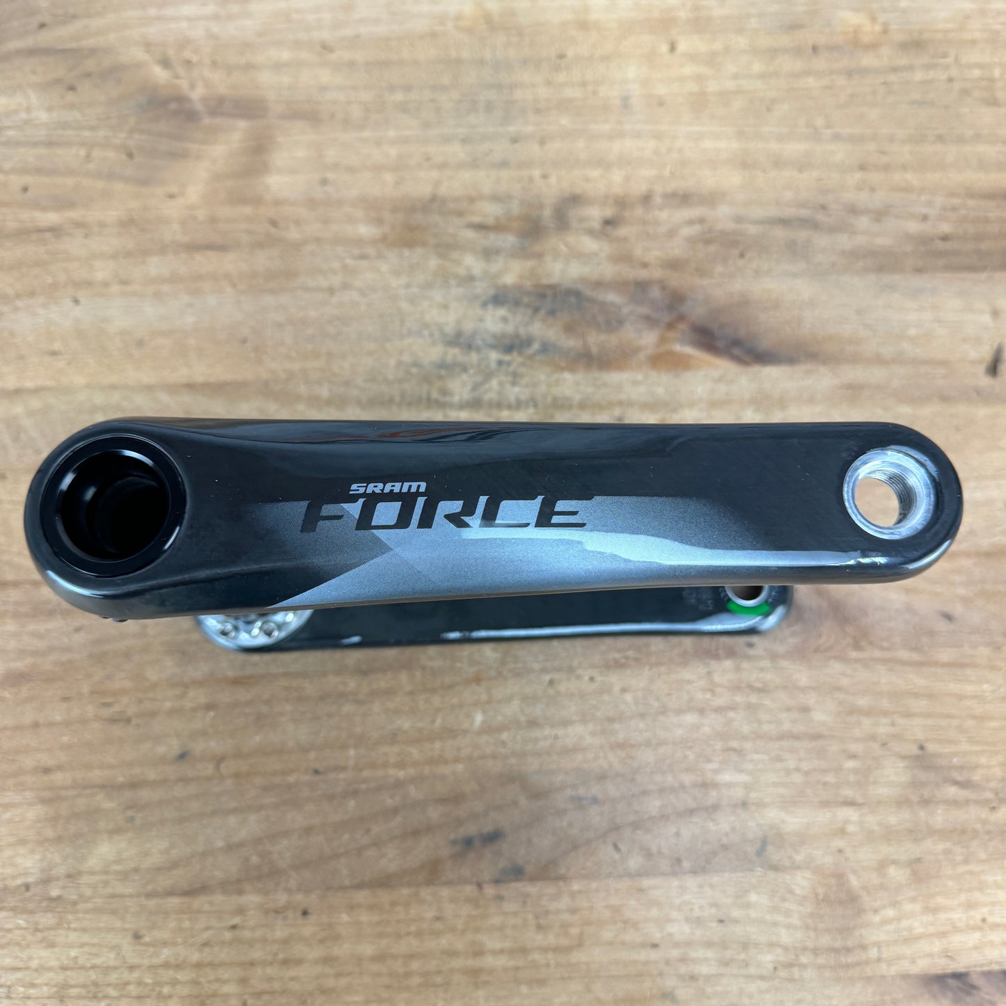 Low Mile! SRAM Force AXS D1 172.5mm 8-Bolt DUB Spindle Carbon Crankset 480g
