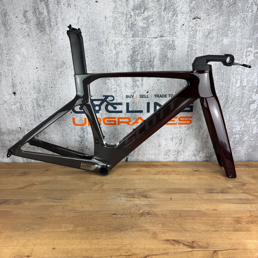 Low Mile! 2023 Scott Foil RC 30 XXS HMX Carbon Disc Brake Frameset 700c 1952g