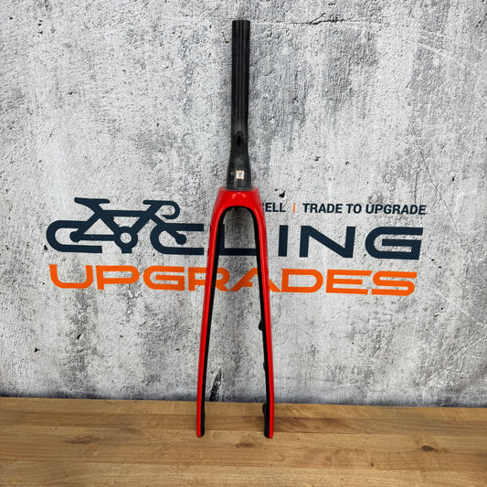 New! Trek Emonda SLR 700c 230mm Steerer 45mm Rake Viper Red Flat-Mount Fork 329g