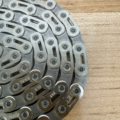 Low Mile Sram Rival E1 AXS 12-Speed Flattop Chain - Various Lengths Available