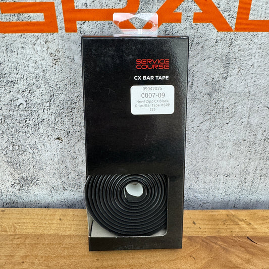 New! Zipp CX Black Handlebar Bike Grips / Bar Tape MSRP $35