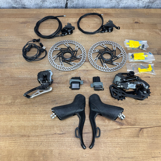 New Takeoff! Campagnolo Super Record 13 WRL Hydraulic Disc 13-Spd Mini Groupset
