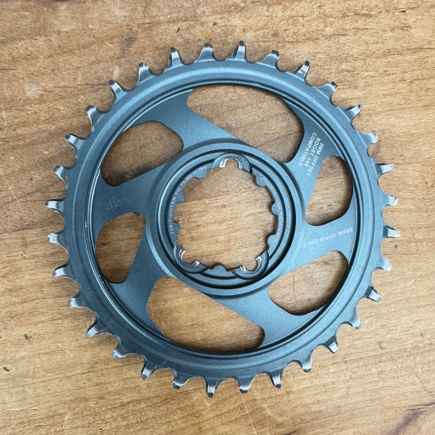 SRAM Eagle X-Sync 2 32t Boost 3mm Offset 3-Bolt 1x 12-Speed MTB Chainring 70g
