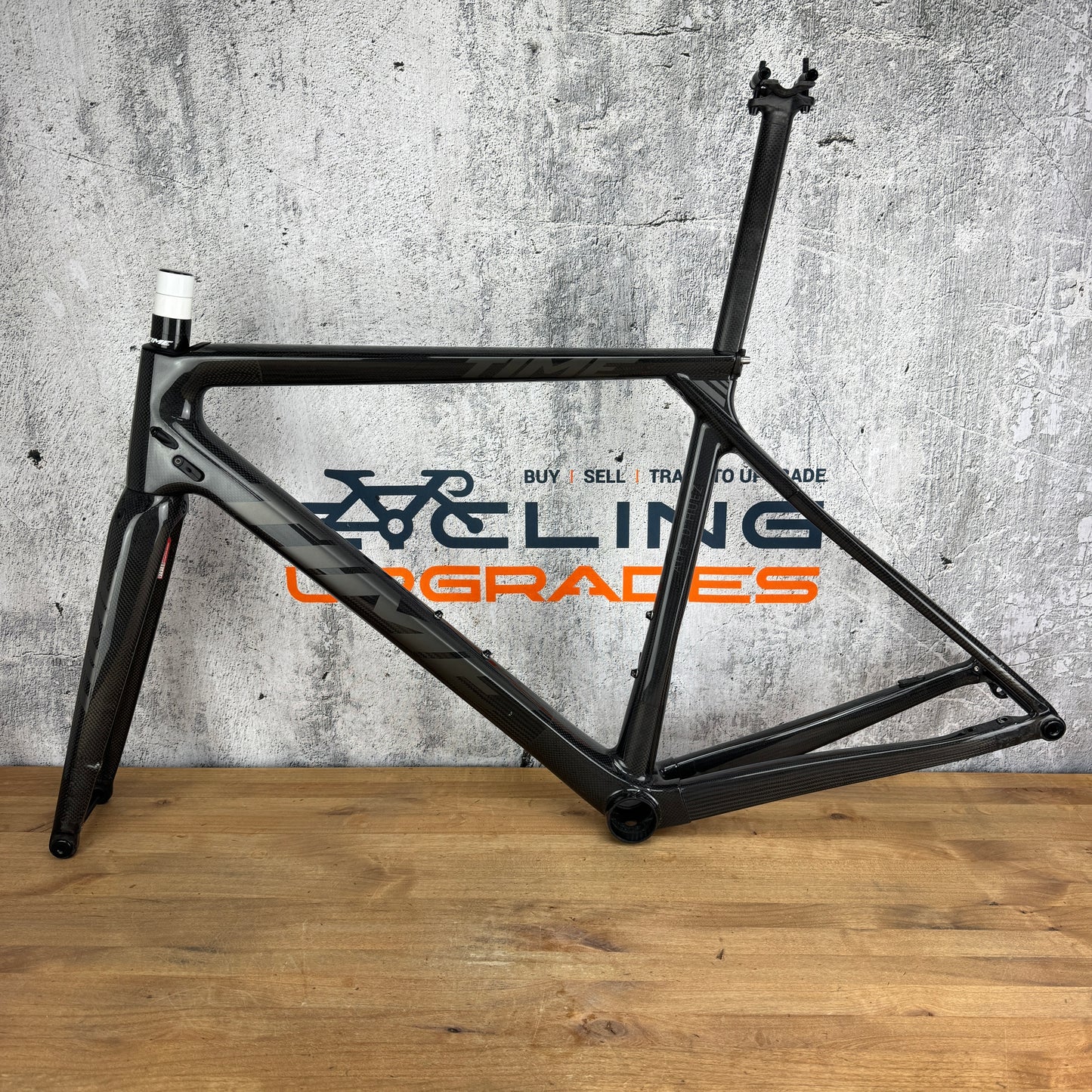 Time Alpe D'Huez XS (53cm TT) Carbon Disc Brake Frameset 700c 1728g