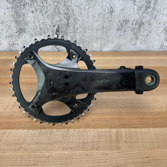 Low Mile! Campagnolo Ekar 42t 172.5mm Carbon 4-Bolt 13-Speed Bike Crankset 661g