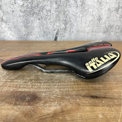 Selle Italia Team Edition 145mm 7x9mm Carbon Rails Road Bike Saddle 190g