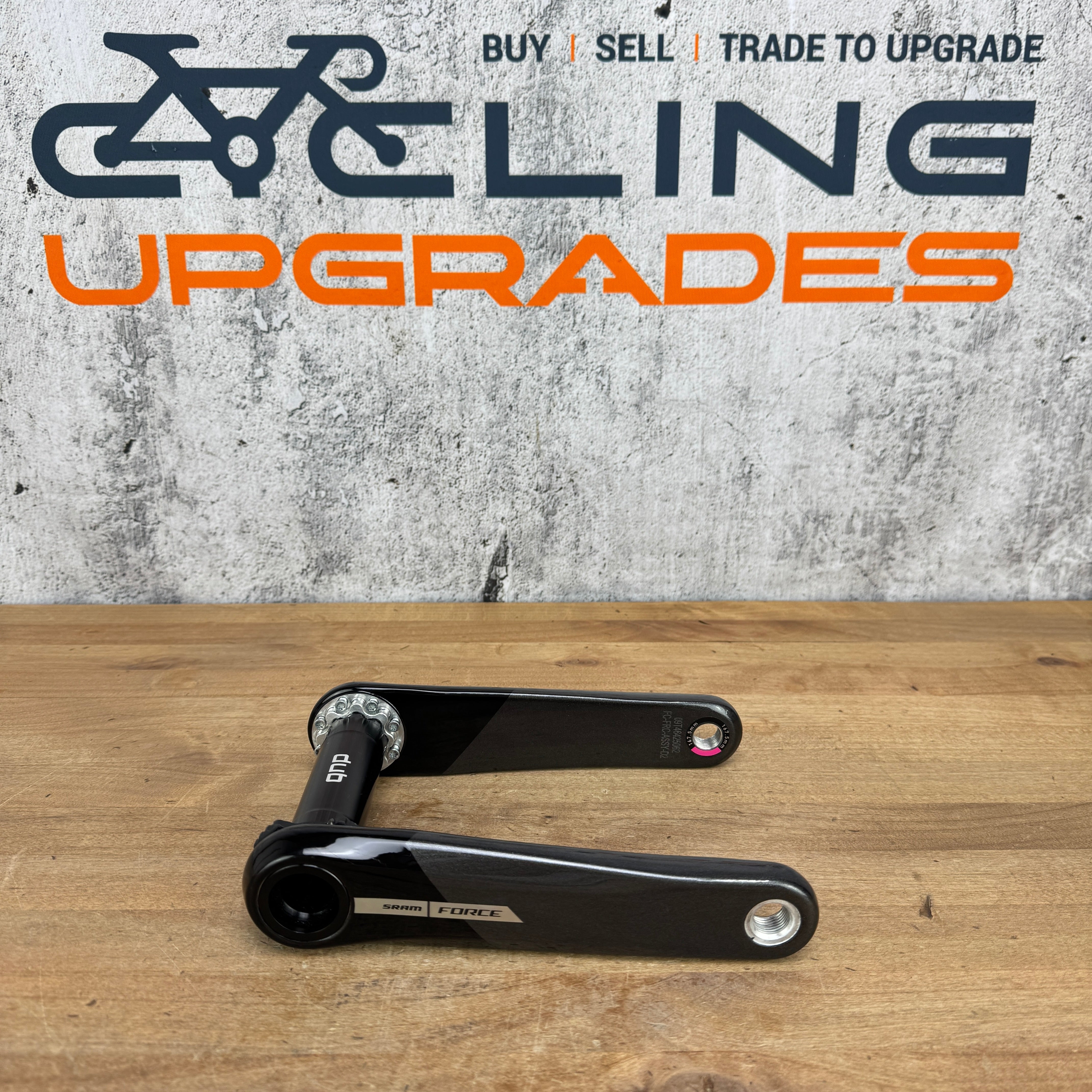 SRAM FORCE AXS クランク 167.5mm dub SRAM ( スラム ) FORCE AXS クランクセット GXP 167.5mm 46-33T