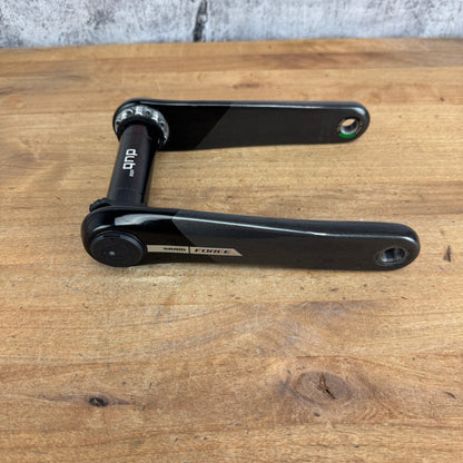Low Mile! SRAM Force AXS D2 DUB Wide Quarq Power Meter 172.5mm Carbon Crankset