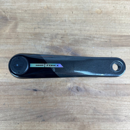 Low Mile! SRAM Force AXS D2 DUB Wide Quarq Power Meter 172.5mm Carbon Crankset