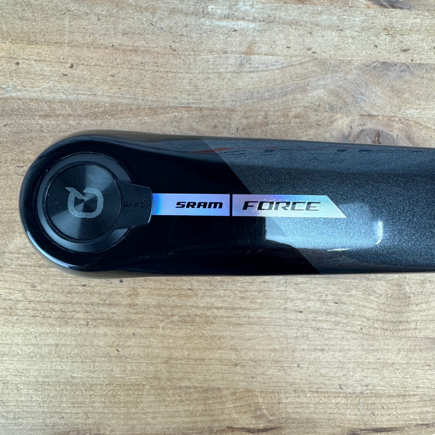 Low Mile! SRAM Force AXS D2 DUB Wide Quarq Power Meter 172.5mm Carbon Crankset