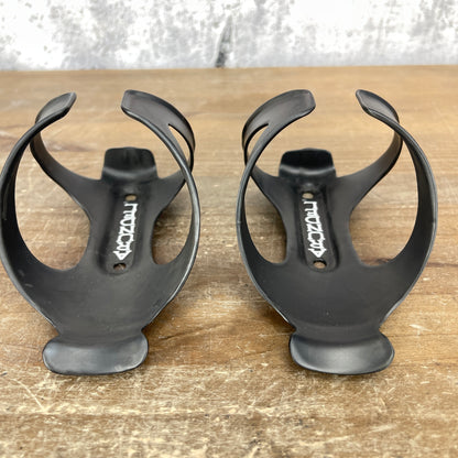 New! Pair (2x) Arundel Dave-O Carbon UD/Matte Black Water Bottle Cages 60g