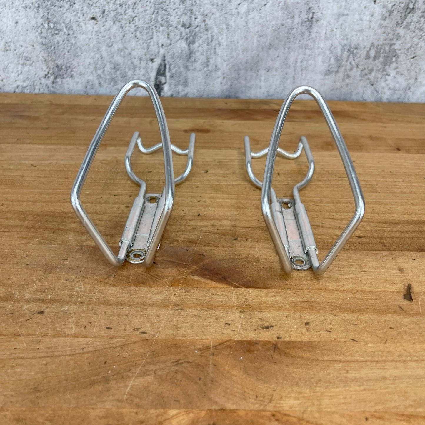 Vintage! Pair Campagnolo Borraccia Biodinamica 500 Water Bottle Cages + Bottles