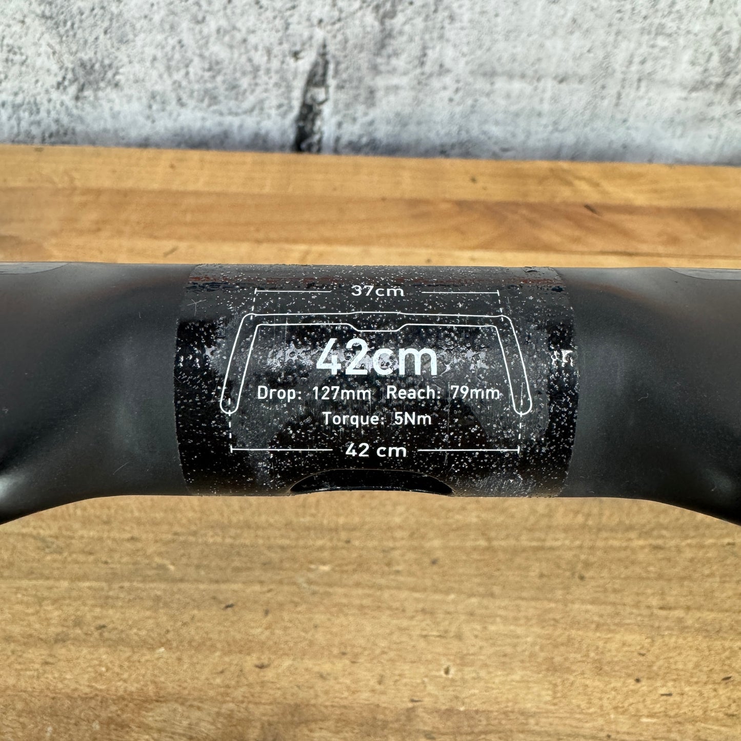 Enve SES In-Route Aero 37/42cm 31.8mm Carbon Internal Routing Handlebar 269g