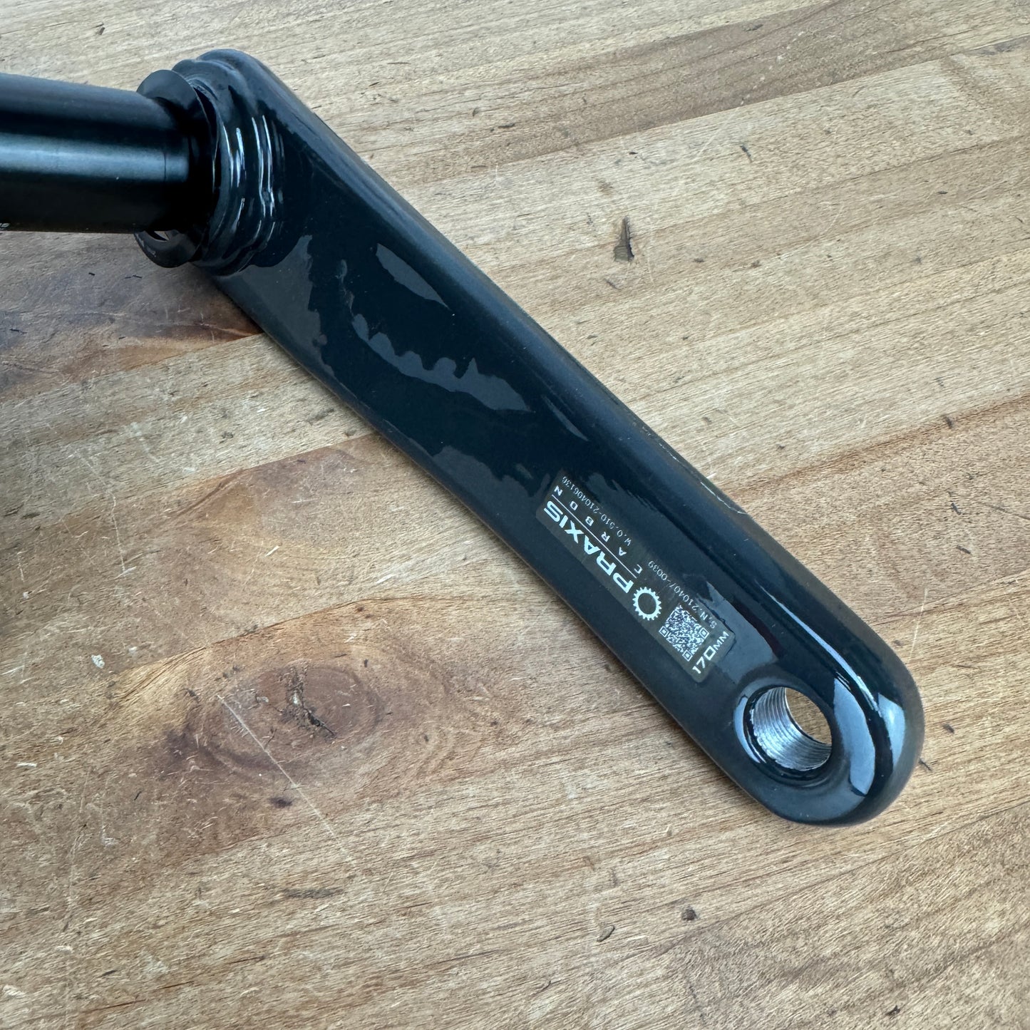 PraxisWorks Zayante M30 Carbon 170mm Leva Time II 48/32t Crankset 28/30mm Spindle