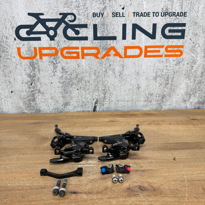 SRAM Level Ultimate Black Hydraulic Disc Brake MTB Levers w/ Calipers 492g