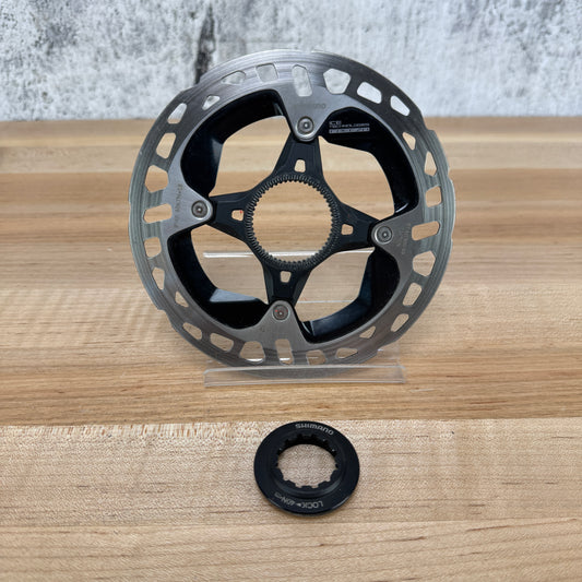 Shimano XTR RT-MT900 140mm Center Lock Disc Brake Rotor w/ Lockring 110g
