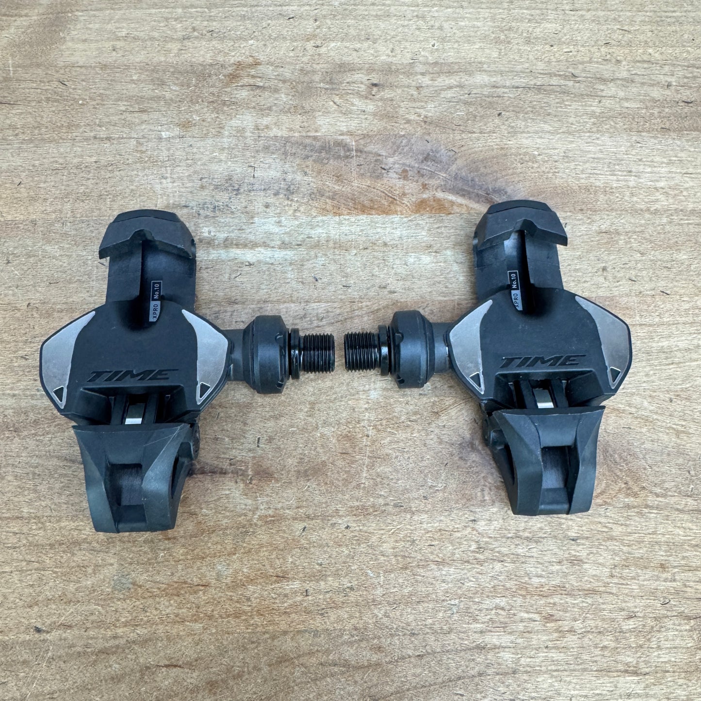 Ridden Once! Time Xpro 10 Carbon Clipless Road Bike Pedals 228g No Cleats