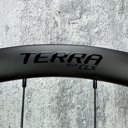 Light Use! Roval Terra CLX II Disc Brake Tubeless Carbon Gravel Wheelset 1267g