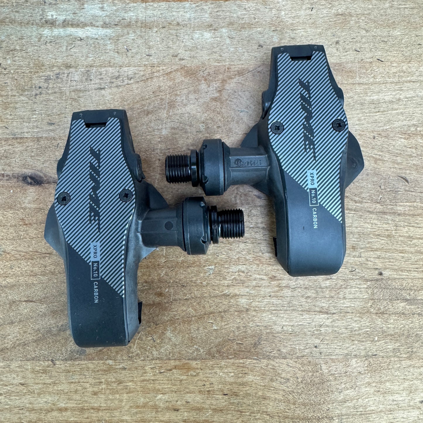 Ridden Once! Time Xpro 10 Carbon Clipless Road Bike Pedals 228g No Cleats