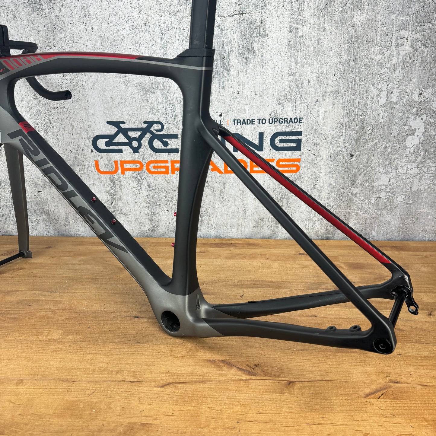 Low Mile! 2020 Ridley Noah Fast Small (54cm TT) Carbon Disc Frameset 700c 2244g