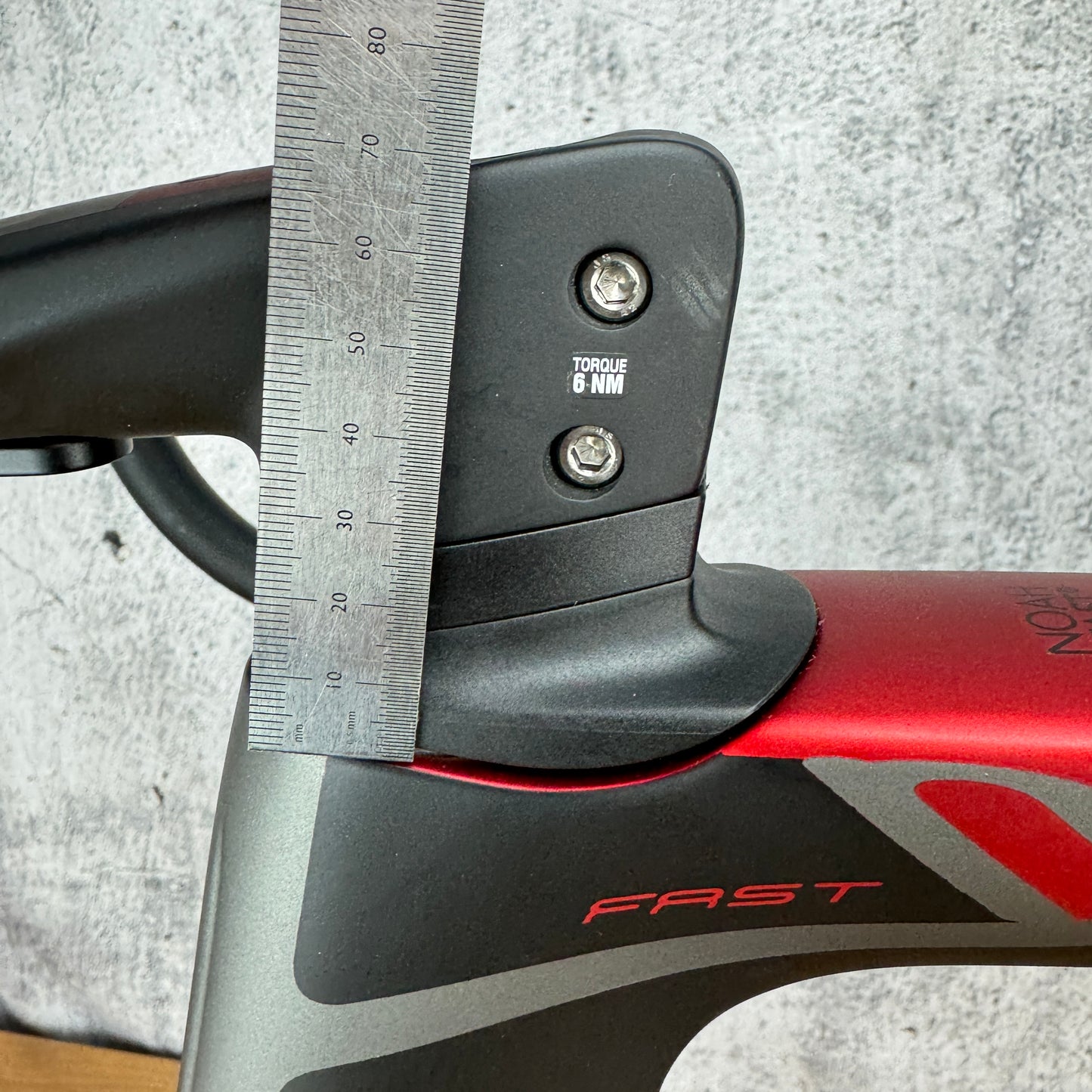 Low Mile! 2020 Ridley Noah Fast Small (54cm TT) Carbon Disc Frameset 700c 2244g